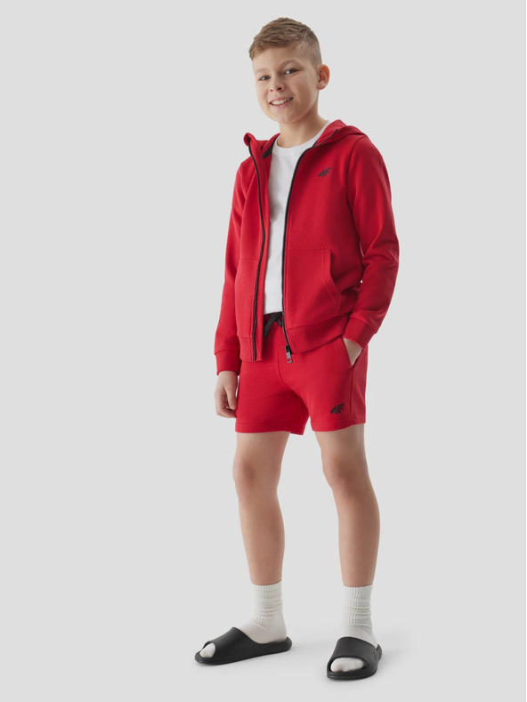 4F Chlapčenská termo mikina s kapucňou 4F