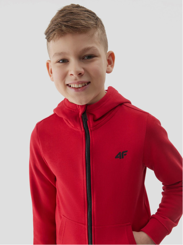 4F Chlapčenská termo mikina s kapucňou 4F