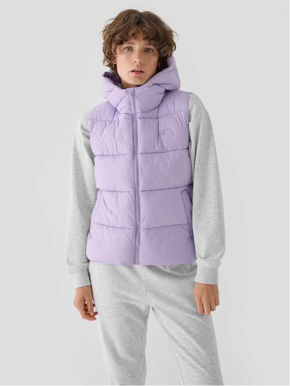 4F Dámska páperová vesta 4F