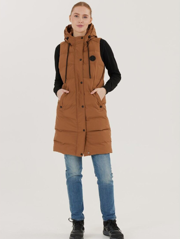 Weather report Dámska dlhá vesta Weather Report Chief W