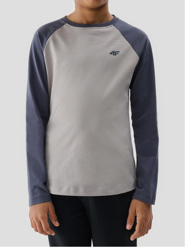 4F Chlapčenské tričko s dlhým rukávom 4F