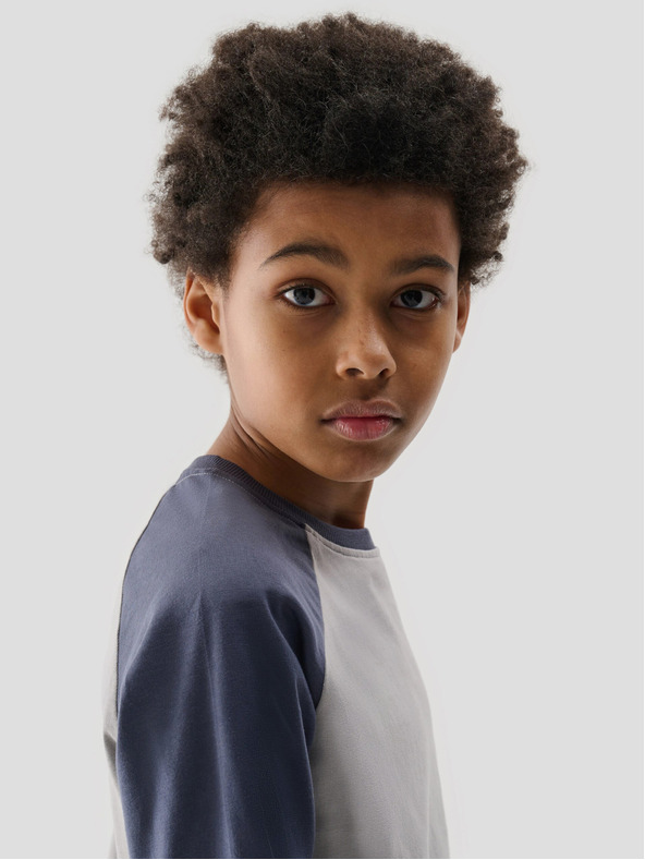 4F Chlapčenské tričko s dlhým rukávom 4F