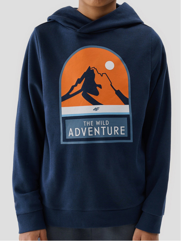 4F Chlapčenská mikina 4F