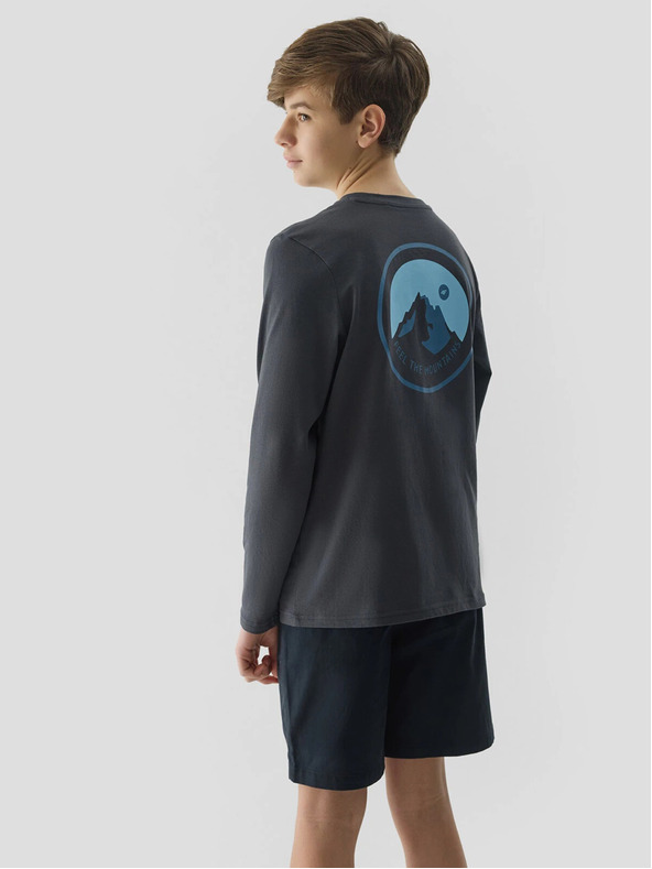 4F Chlapčenské tričko s dlhým rukávom 4F