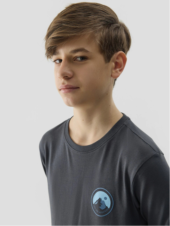 4F Chlapčenské tričko s dlhým rukávom 4F