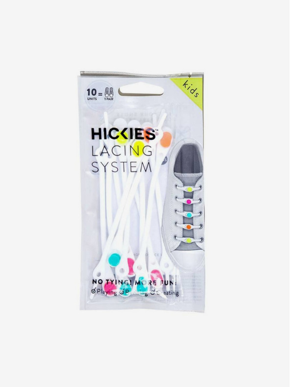Hickies Detské elastické šnúrky Hickies (10ks)