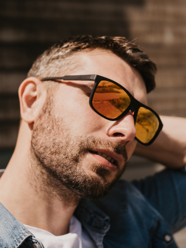 VEYREY VeyRey Unisex slnečné okuliare Kerirnus Orange Lenses unvierzal