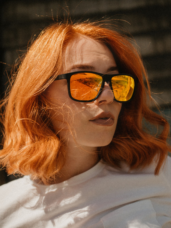 VEYREY VeyRey Unisex slnečné okuliare Kerirnus Orange Lenses unvierzal