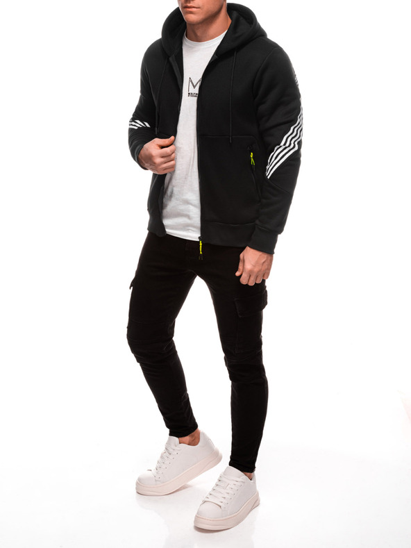 Edoti Pánska mikina s kapucňou 1697B Edoti