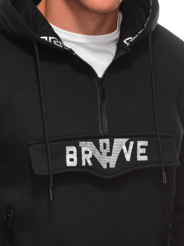 Edoti Pánska mikina s kapucňou 1698B Edoti