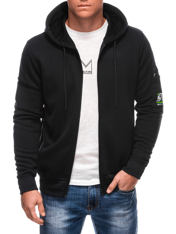 Edoti Pánska mikina s kapucňou 1701B Edoti