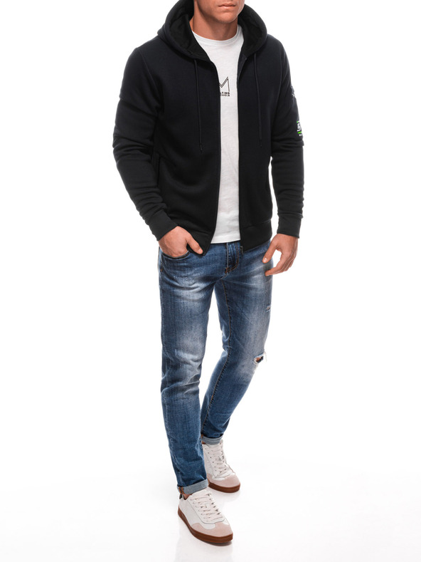 Edoti Pánska mikina s kapucňou 1701B Edoti