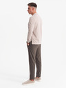 Ombre Clothing Pánske polo tričko s dlhým rukávom Ombre Oblečenie