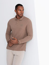 Ombre Clothing Pánske polo tričko s dlhým rukávom Ombre Oblečenie