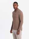 Ombre Clothing Pánske polo tričko s dlhým rukávom Ombre Oblečenie
