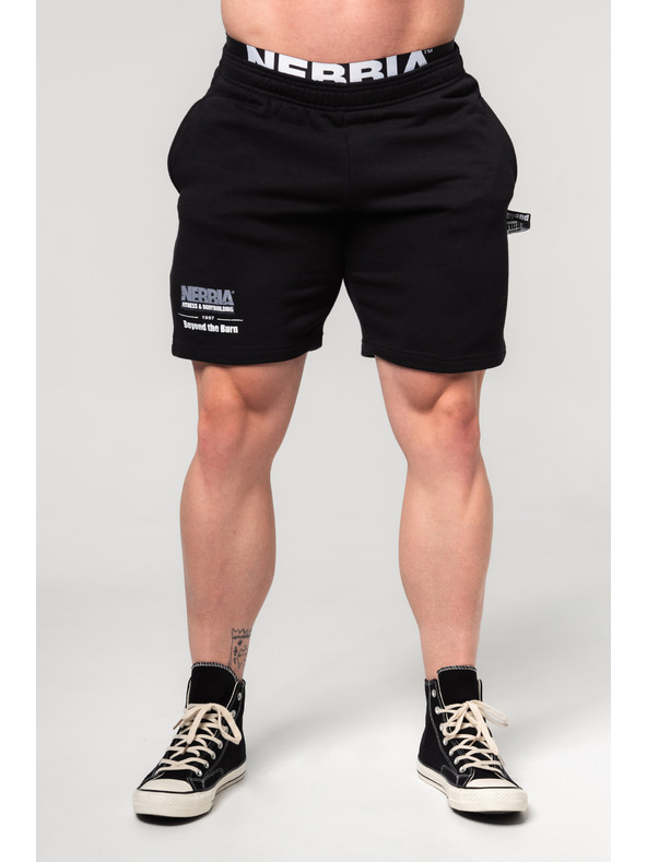 Nebbia Tepláky GYM BRO 352 M,čierna