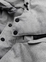 Ombre Clothing Pánska bunda s kapucňou Ombre Oblečenie