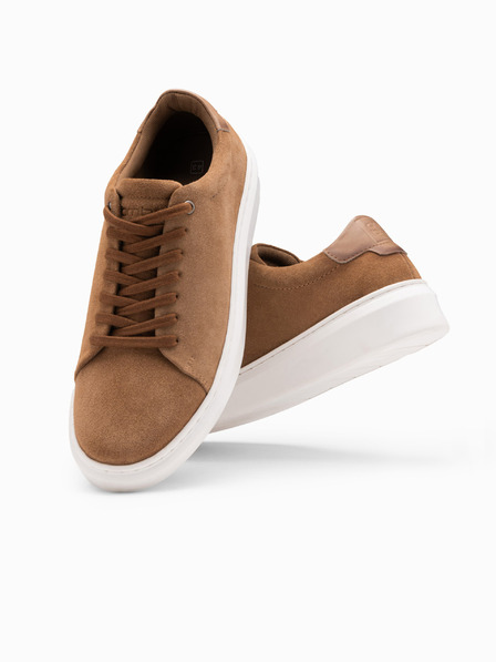 Ombre Clothing Klasické pánske mäkké semišové tenisky Ombre Oblečenie