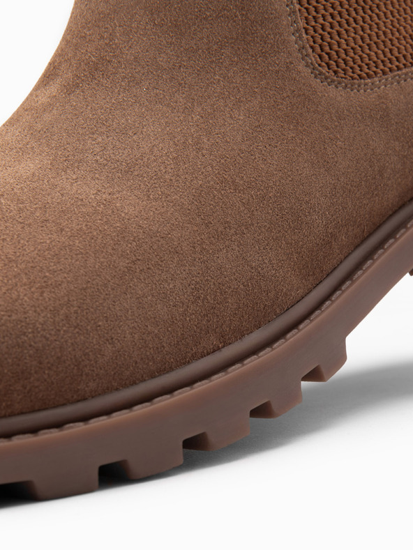 Ombre Clothing Pánske semišové topánky na vysokom podpätku Ombre Oblečenie