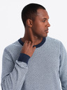 Ombre Clothing Pánsky pletený sveter Ombre Oblečenie