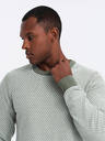 Ombre Clothing Pánsky pletený sveter Ombre Oblečenie