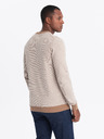 Ombre Clothing Pánsky pletený sveter Ombre Oblečenie