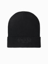 Ombre Clothing Pánska pletená čiapka s vyšitým nápisom Ombre Clothing