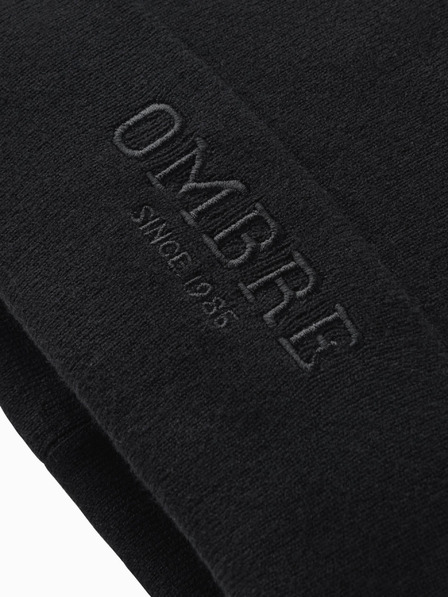 Ombre Clothing Pánska pletená čiapka s vyšitým nápisom Ombre Clothing