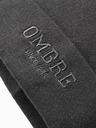 Ombre Clothing Pánska pletená čiapka s vyšitým nápisom Ombre Clothing