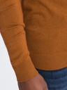 Ombre Clothing Pánsky jednofarebný pletený rolák z viskózy Ombre Clothing