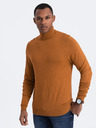 Ombre Clothing Pánsky jednofarebný pletený rolák z viskózy Ombre Clothing
