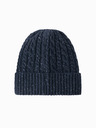 Ombre Clothing Ombre Clothing Pánska čiapka s okrúhlou aplikáciou
