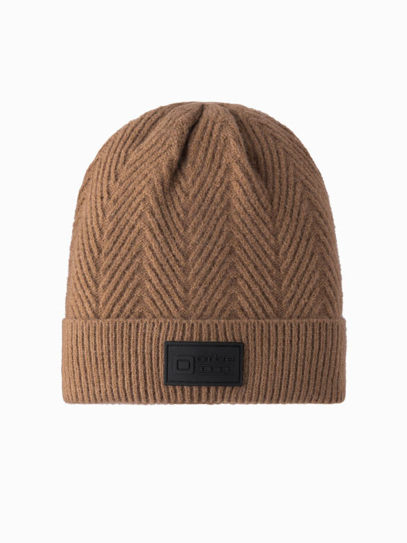 Ombre Clothing Pánska pletená čiapka Ombre Oblečenie