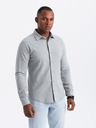 Ombre Clothing Pánska pletená košeľa s úzkymi rukávmi Ombre oblečenie