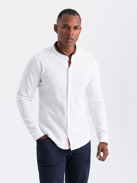 Ombre Clothing Pánske slim tričko Ombre oblečenie