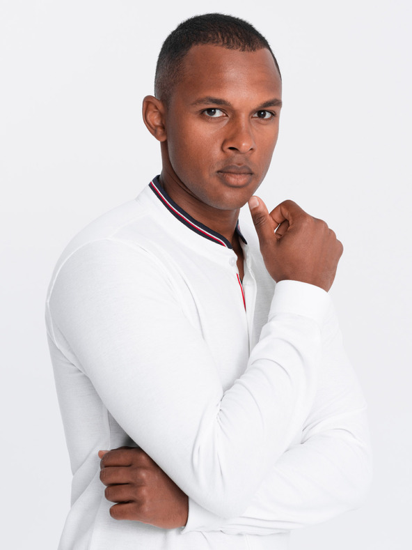 Ombre Clothing Pánske slim tričko Ombre oblečenie