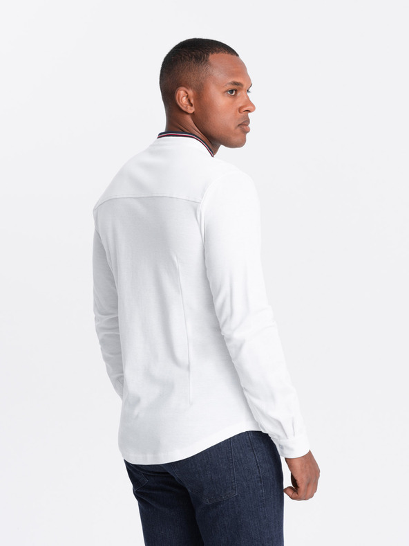 Ombre Clothing Pánske slim tričko Ombre oblečenie