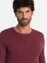 Ombre Clothing Klasický pánsky sveter s okrúhlym výstrihom Oblečenie Ombre