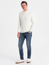 Ombre Clothing Pánsky pletený polovičný rolák s viskózou Ombre oblečenie