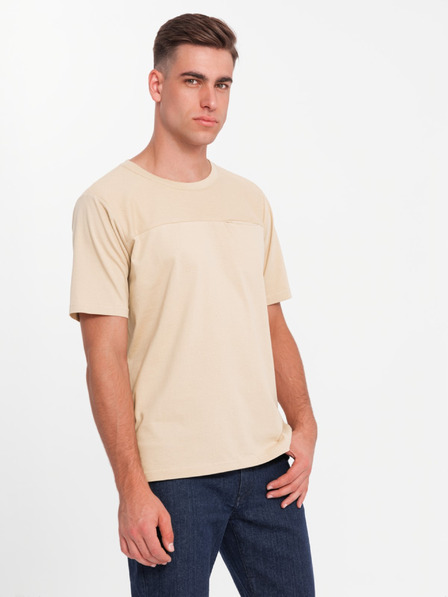 Ombre Clothing Pánske bavlnené tričko Ombre Oblečenie