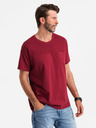 Ombre Clothing Pánske bavlnené tričko Ombre Oblečenie