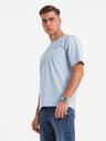 Ombre Clothing Pánske bavlnené tričko Ombre Oblečenie