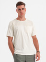 Ombre Clothing Pánske bavlnené tričko Ombre Oblečenie