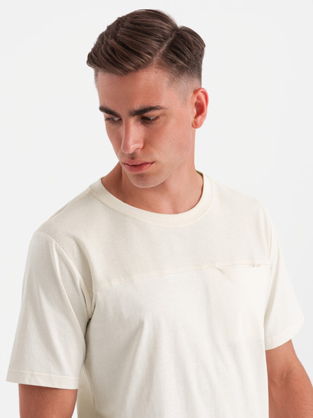 Ombre Clothing Pánske bavlnené tričko Ombre Oblečenie