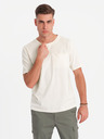 Ombre Clothing Pánske bavlnené tričko Ombre Oblečenie