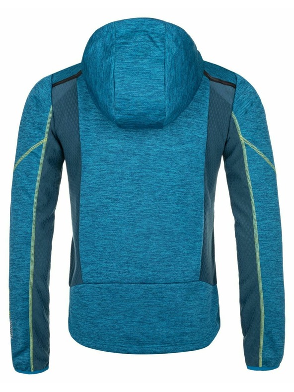Kilpi Pánska funkčná mikina Kilpi ALANIS-M tyrkysová