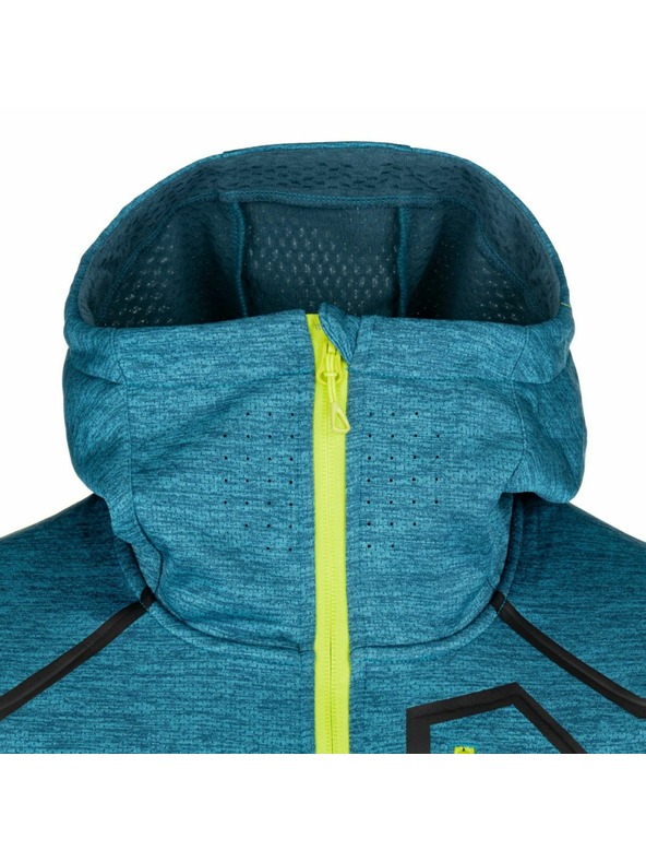 Kilpi Pánska funkčná mikina Kilpi ALANIS-M tyrkysová