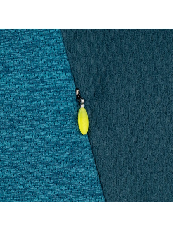 Kilpi Pánska funkčná mikina Kilpi ALANIS-M tyrkysová