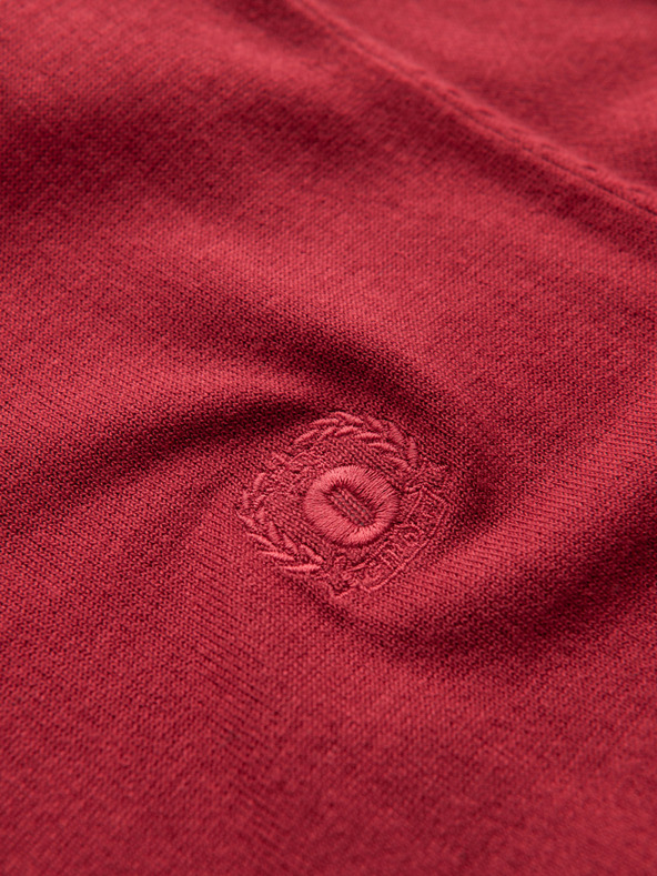 Ombre Clothing Elegantný pánsky sveter BASIC s výstrihom v tvare písmena V. Oblečenie v tvare písmena V