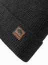 Ombre Clothing Pánska pletená čiapka s aplikáciou Ombre Clothing